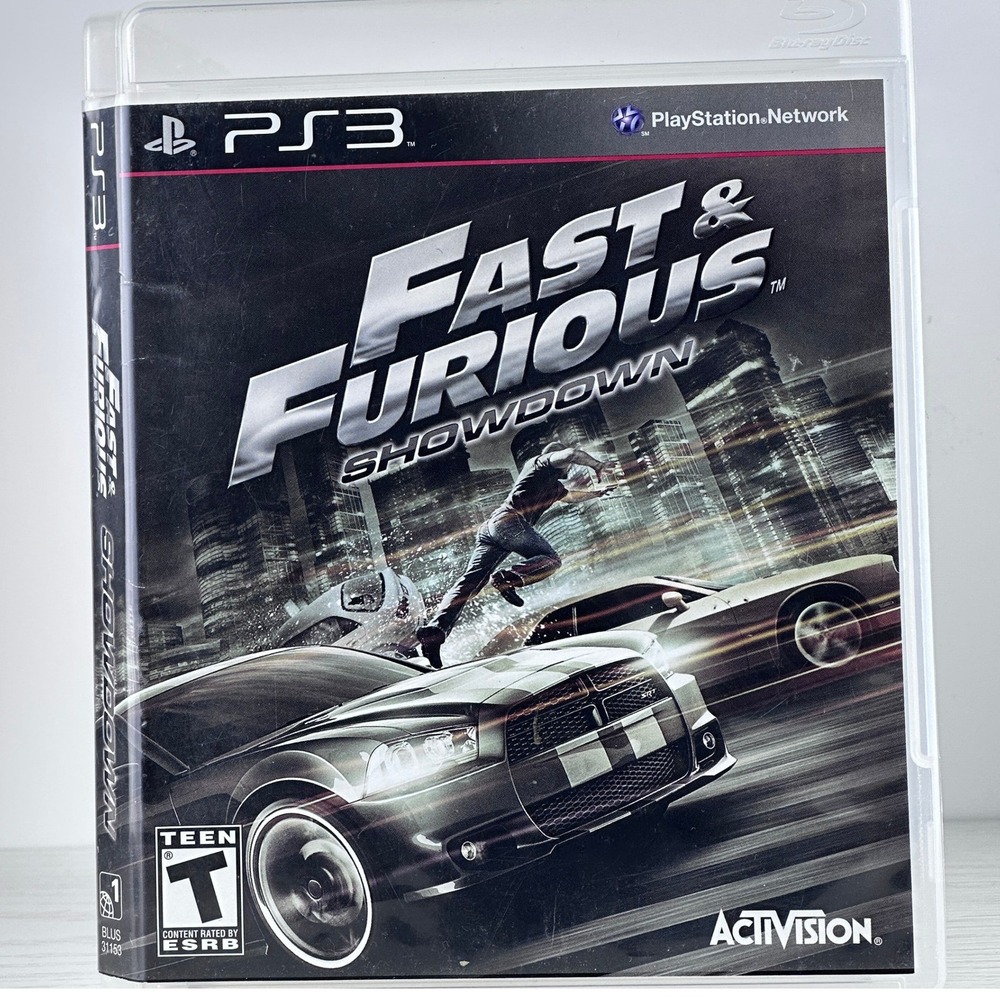 Fast & Furious Showdown PS3 PlayStation‎ 3 Game Activision Racing Action